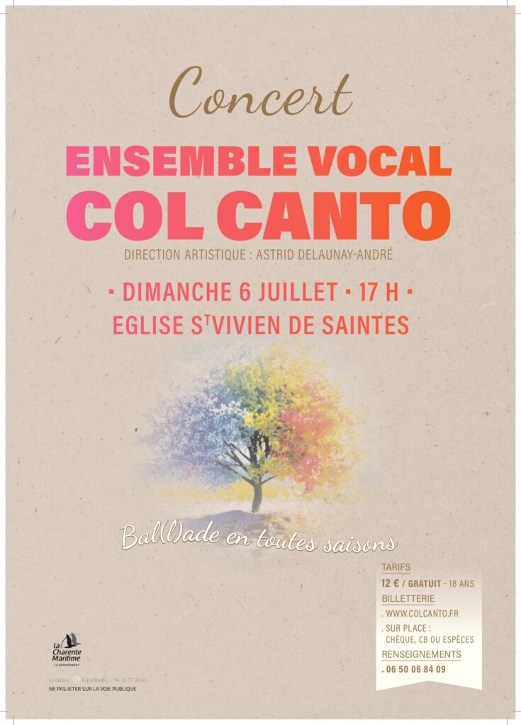 Affiche concert été 2025