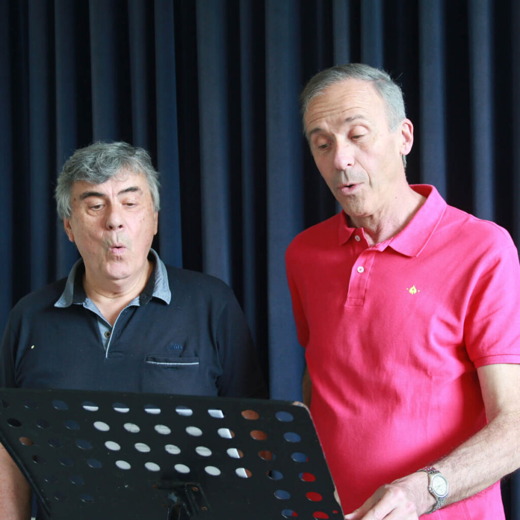 Les choristes - Les basses